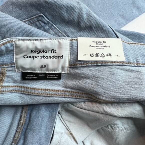 Women's plus size Regular Jean blue Fit Strech Coupe Standard Strech W38 L32 - Picture 5 of 16